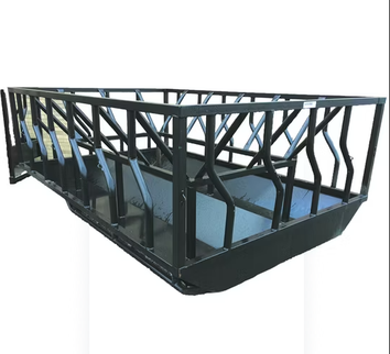 Heavy-Duty Round Bale Livestock Hay Feeder