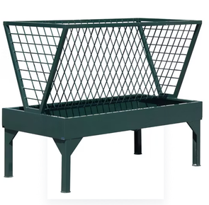 Heavy-Duty Round Bale Livestock Hay Feeder