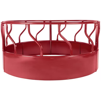 Heavy-Duty Round Bale Livestock Hay Feeder